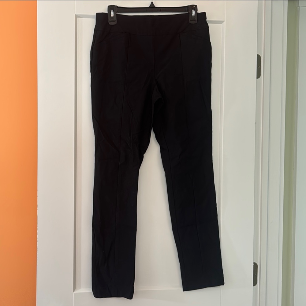 Chico's Black Dress Pants with Polished Crease
